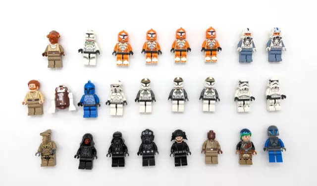 LEGO® Star Wars 25 Minifiguren Figuren Minifigures Minifigs Figures