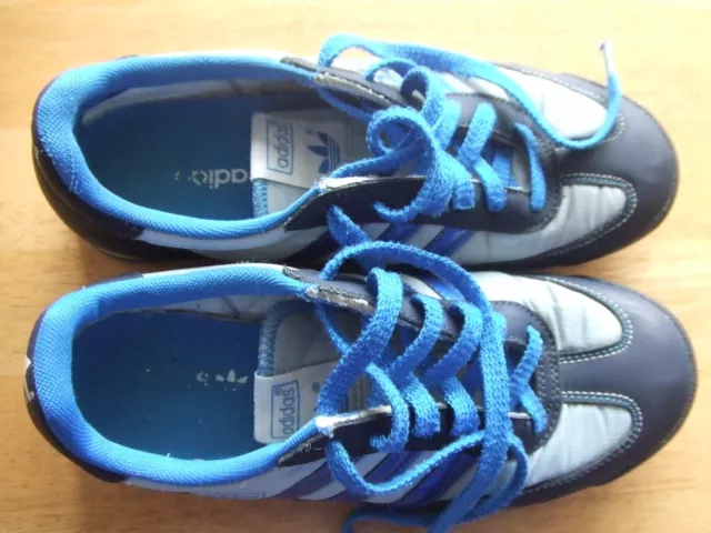 ADIDAS DRAGON LADIES Trainers UK 5 Dark Blue Light Blue Good Condition 35.00 PicClick UK