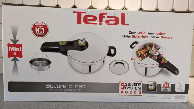 Tefal Secure 3L Schnellkochtopf Neu in OVP