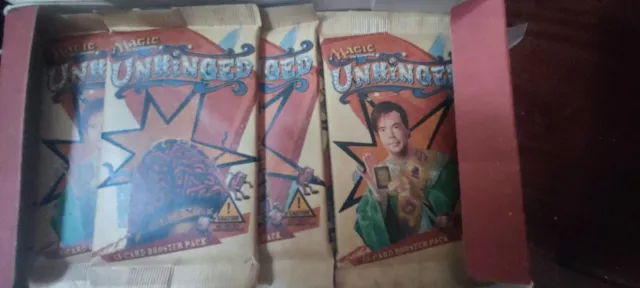 Mtg Sobre Cartas Unhinged Nuevo Magic The Gathering Booster Pack Sealed New 2