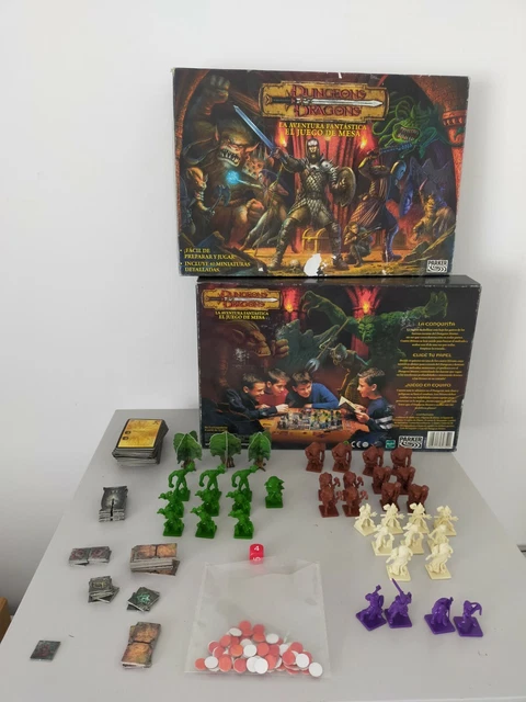 sans notice DUNGEONS&DRAGONS DONJONS ET DRAGONS jeu de plateau PARKER sans notice DUNGEONS&DRAGONS DONJONS ET DRAGONS jeu de plateau PARKER