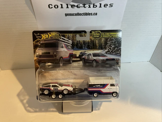 Hot Wheels DMC DeLorean / Rally Hauler #78 Team Transport 2025  In Stock) New I.549424190