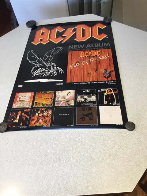 AC DC POSTER Vintage $81.00 - PicClick AU