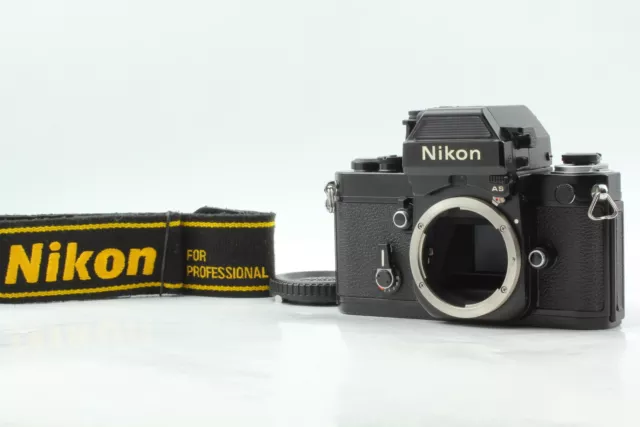 [MINT] Nikon F2 Photomic AS Black 35mm SLR Film Camera From JAPAN