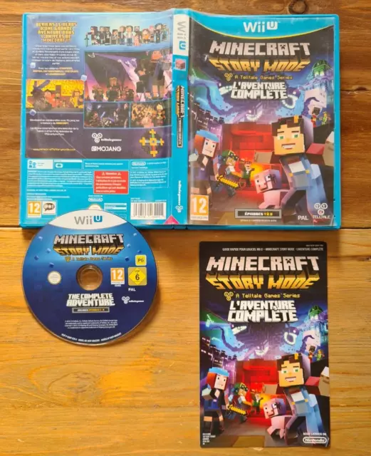 Minecraft: Story Mode The Complete Adventure - Nintendo Wii U, Nintendo  Wii U