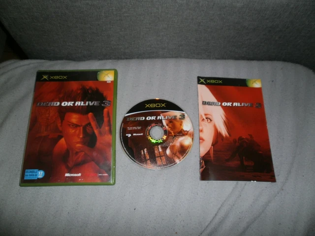 jeu XBOX PAL Version Française - DEAD OR ALIVE 3 - Complet Bon état