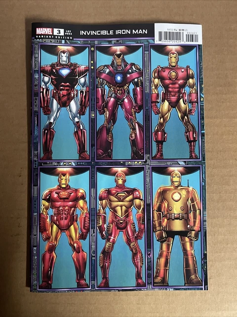 Invincible Iron Man #3 Layton Armor Variant First Print Marvel Comics (2023)
