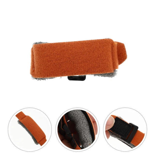 Cinturón silenciador cinturón silencioso bajo guitarras cuello de guitarra naranja mudo fibra fina
