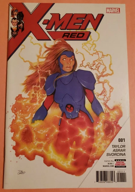 X-Men: Red #1 ~ Nm 2018 Marvel Comics ~ Mahmud Asrar Art & Travis Charest Cover