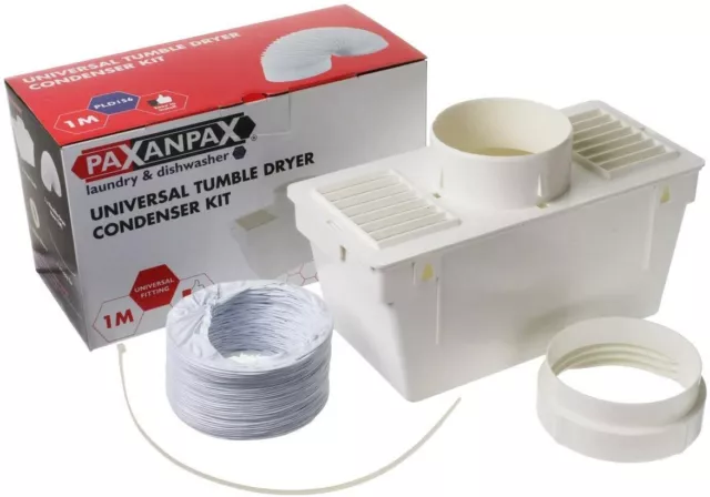 Hotpoint Indesit Tumble Dryer Indoor Condenser Vent Kit Box INCLUDES FREE HOSE