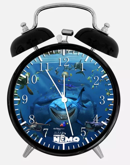Finding Dory Nemo Alarm Desk Clock 3.75" Home or Office Decor Z98 Nice For Gift