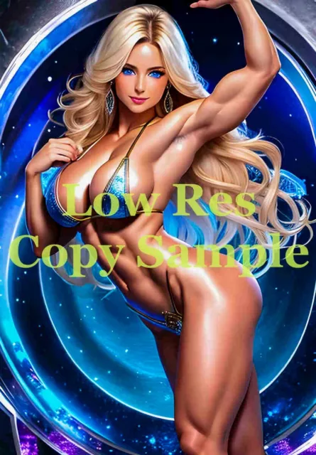 Amazon Women (AI Generated) posing -
