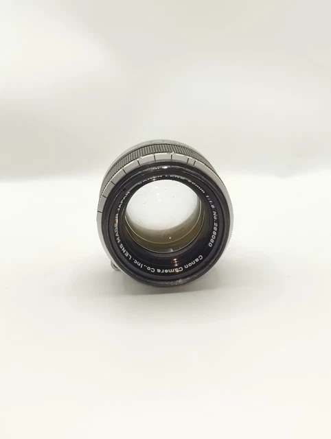 EXC+3] CANON LENS 50mm f1.8 Leica 39mm LTM black from JAPAN $99.80