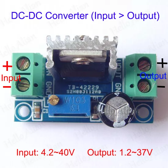 DC-DC Buck Converter 3V 5V 6V 12V 24V Voltage Step-Down Module Linear Regulator