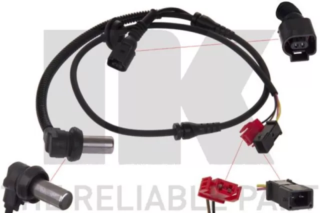 NK ABS Sensor Raddrehzahl Links, Rechts, Vorne 294709