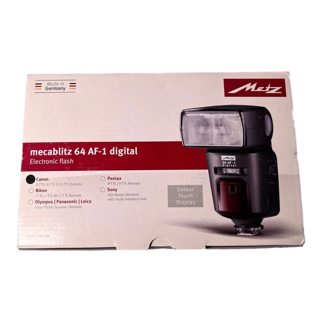 Metz mecablitz 64 AF-1 digital For Canon Cameras free shipping from japan