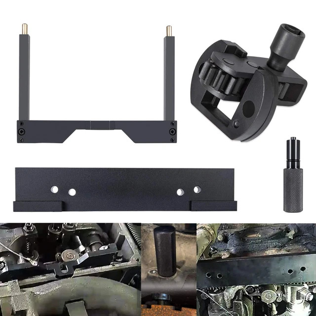 ENGINE BARRING TOOL+CAMSHAFT Timing Tool+TDC Locating Pin For Detroit