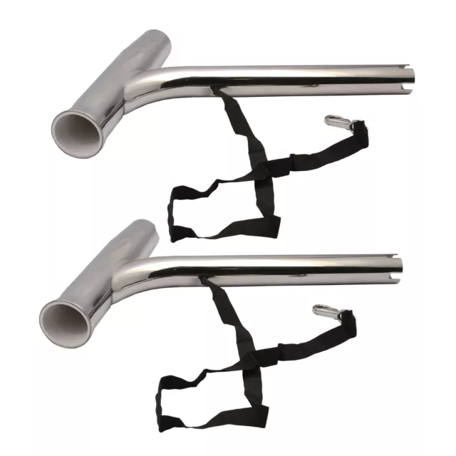 2X OUTRIGGER MARINE Boat Fishing Rod Holder Stainless Steel Plug-in Rod Pod  $79.80 - PicClick AU