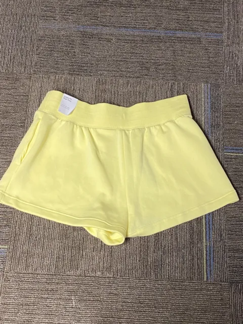 NIKE SPORTSWEAR PHOENIX Fleece High Rise Women's Yellow Shorts Size XL NWT  $43.67 - PicClick AU