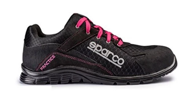 (TG. 40) Sparco S0751740NRFU 0751740NRFU, Nero/Rosa, 40 - NUOVO