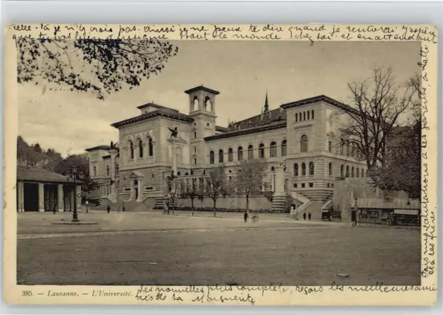 10032177 - Lausanne Universitaet Waadt / Vaud VD 1907