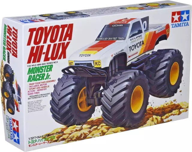 Tamiya 1/32 Wild Mini 4WD Series No.9 Toyota Hilux Monster Racer Jr. 17009