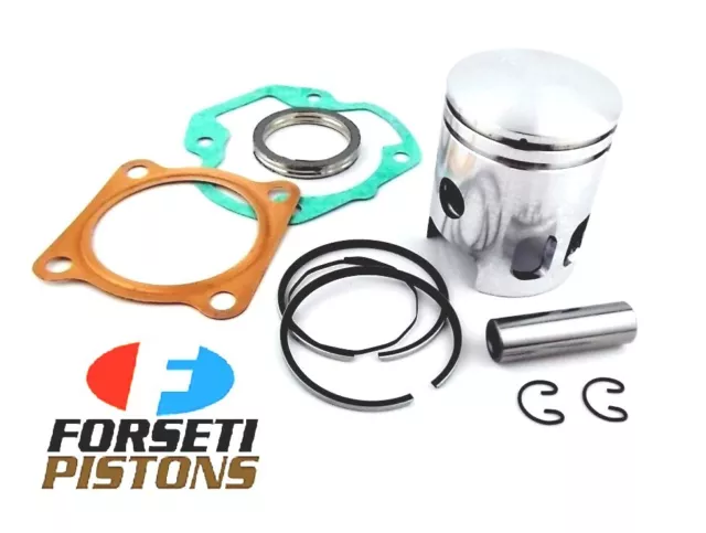 YAMAHA DT80 81-83 1mm O/S FORSETI TOP END KIT 48mm PISTON RINGS GASKET