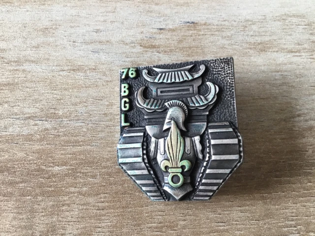 Insigne Militaire France – 33e Division De Dragueurs, Ancre Olivier Métra, Argent, Occasion