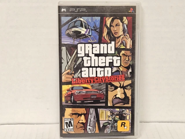 Jeu PSP Grand Theft Auto : Liberty City Stories PAL FR Complet - Très Bon état