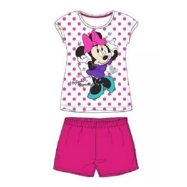 Set Maglietta + Shorts Minnie Nuovo UNITÀ - 3 Anni (98cm