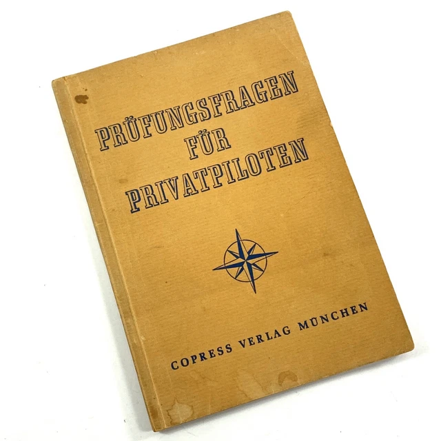 Vintage Prufungsfragen Fur Privatpiloten • Exam Questions for Private Pilots