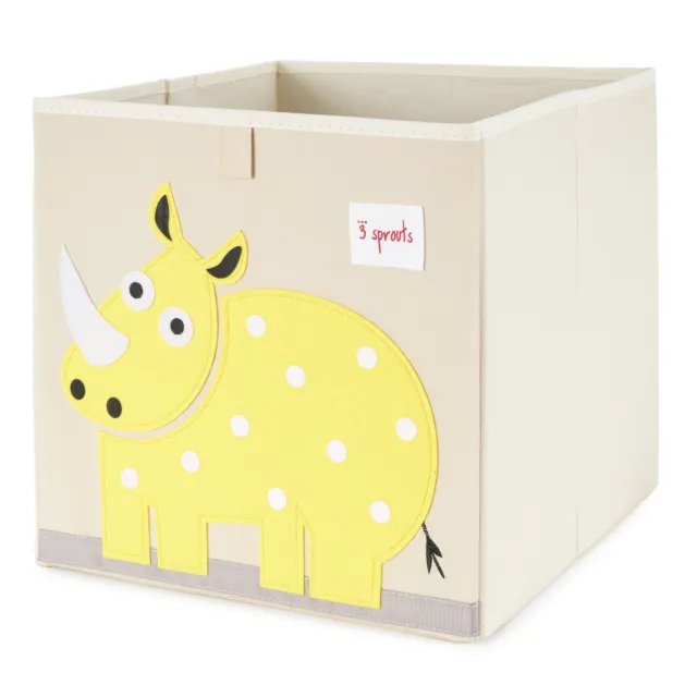 3 Sprouts Children's Fabric Storage Cube Box Soft Toy Bin (Open Box)