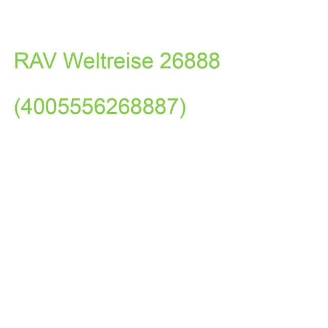 Weltreise 26888 (4005556268887)
