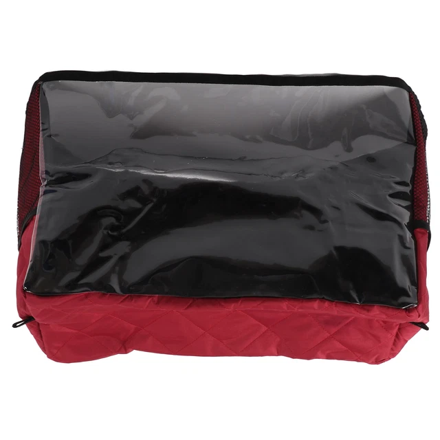 Máquina de coser reutilizable cubierta protectora contra el polvo de PVC con bolsillo costura portátil YA