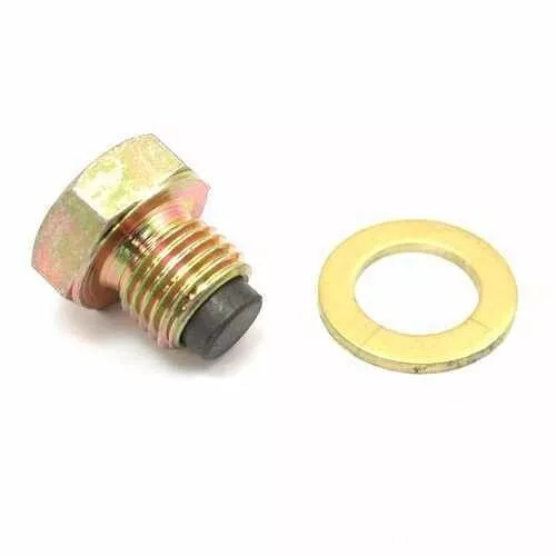 JMP magnetic oil sump drain plug & washer M12 x 1.25mm bolt screw bung sumidero