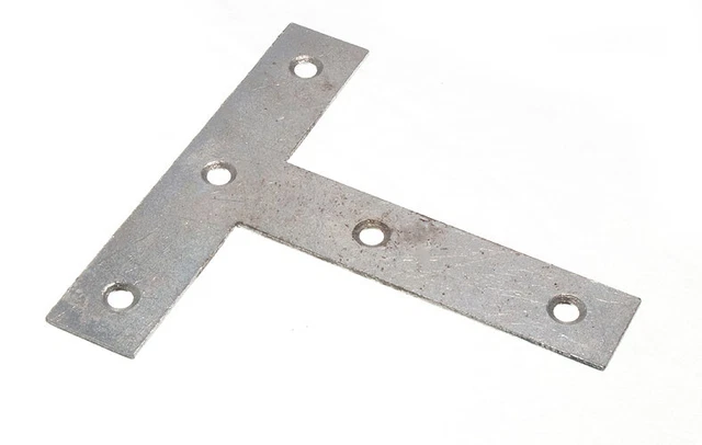 Lot De 200 Plaques De Réparation Plates En Acier BZP – 100 Mm, Onestopdiy, Pour Assemblage