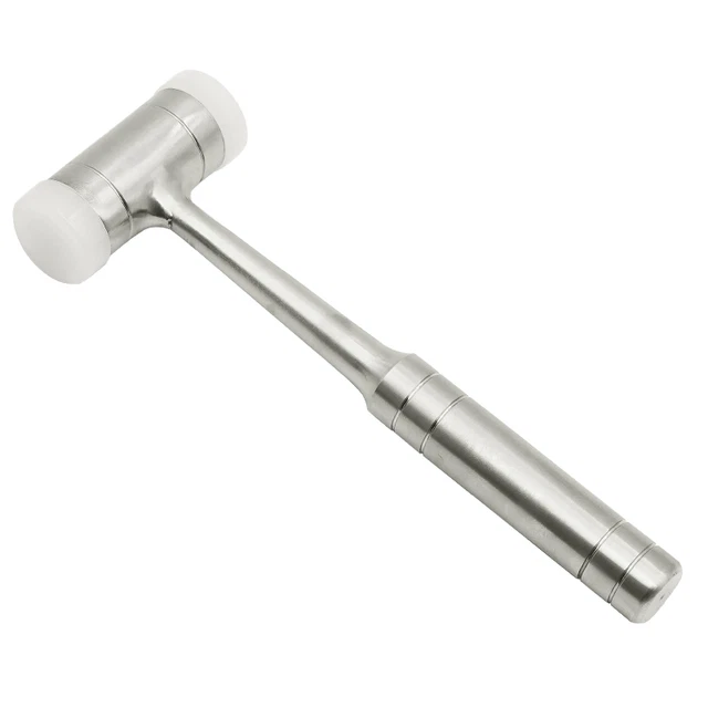 Dental Orthopedic Mallet Bone Stainless Steel Handle Teeth Surgical Extraction