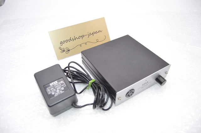 STAX SRM-252A Small High-Quality Amplifier For Ear Speakers W/Power Code Tested