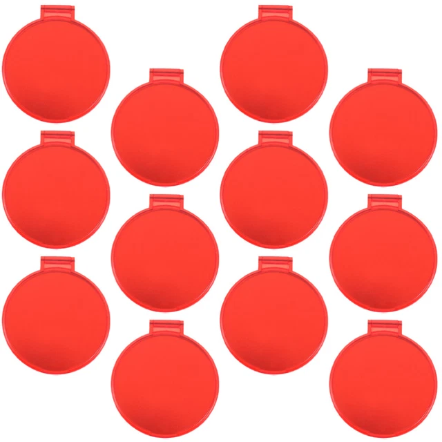 Miroirs de maquillage compacts ronds, 12 pièces, miroirs de maquillage