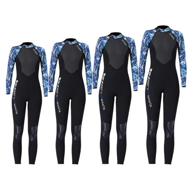 Femme - Combinaison de Plongée Combinaison de Plongée 3mm pour Surf Snorkeling
