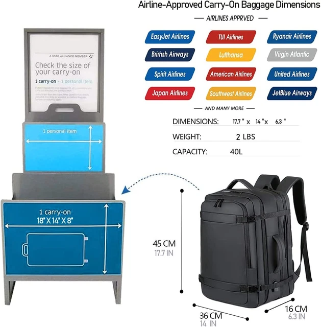 Eastpak Trolley Borse E Zaini Per Bagaglio A Mano Ryanair, Quali