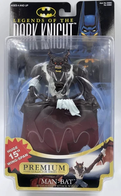 BATMAN LEGENDS OF THE DARK KNIGHT MAN-BAT 7" figure DC Kenner 1996