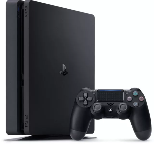 Sony PlayStation 4 Slim 1TB Console - Jet Black