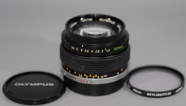 Olympus OM Zuiko Auto-S 50mm f/1.4 - Photo, audio & vidéo Olympus OM Zuiko Auto-S 50mm f/1.4 - Photo, audio & vidéo