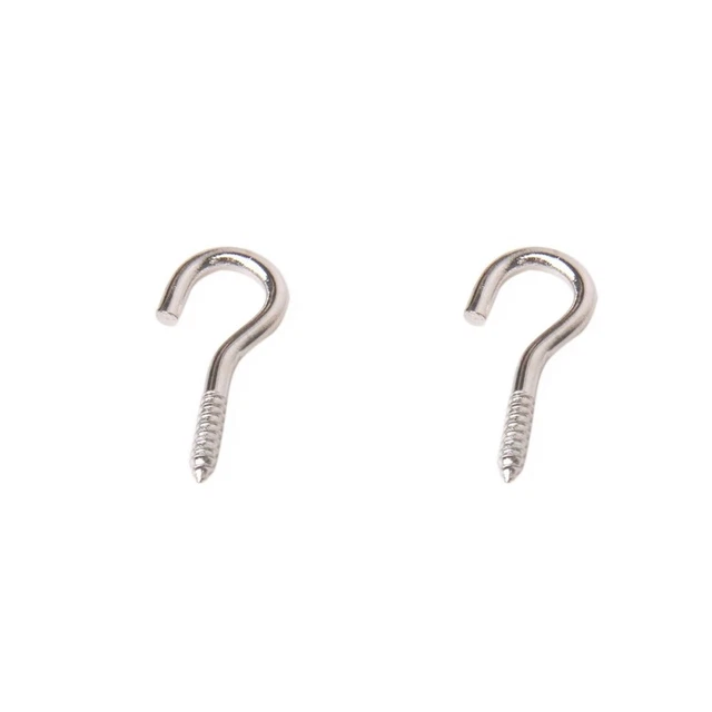200 pcs en métal Crochets Heavy Duty -en Crochets Eye Crochets