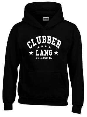 Clubber Lang Palestra Felpa Con Cappuccio-Rocky Balboa film boxe anni'80 