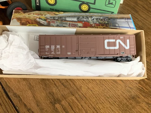 Athearn Ho Gauge 5525 Canadian National 50' Railbox Box Car #419556