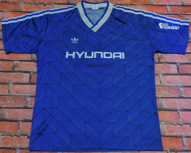 ADMIRAL Camiseta de Fútbol Nolel Vintage Streetwear Made IN U. K. (562) T.S