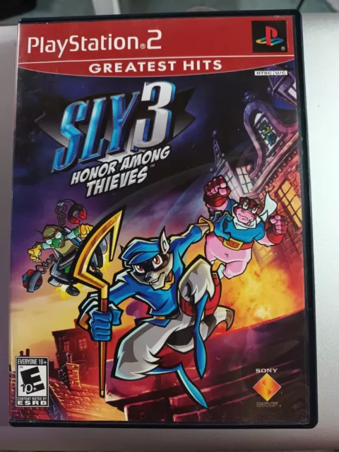 SLY RACCOON 3 - HONOR AMONG THIEVES - (NTSC-U)