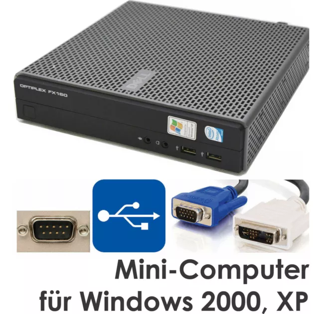 Très Bas Mini PC Dell FX160 Client Léger 80GB HDD 2GB SSD Module 2GB RAM #O32 MM